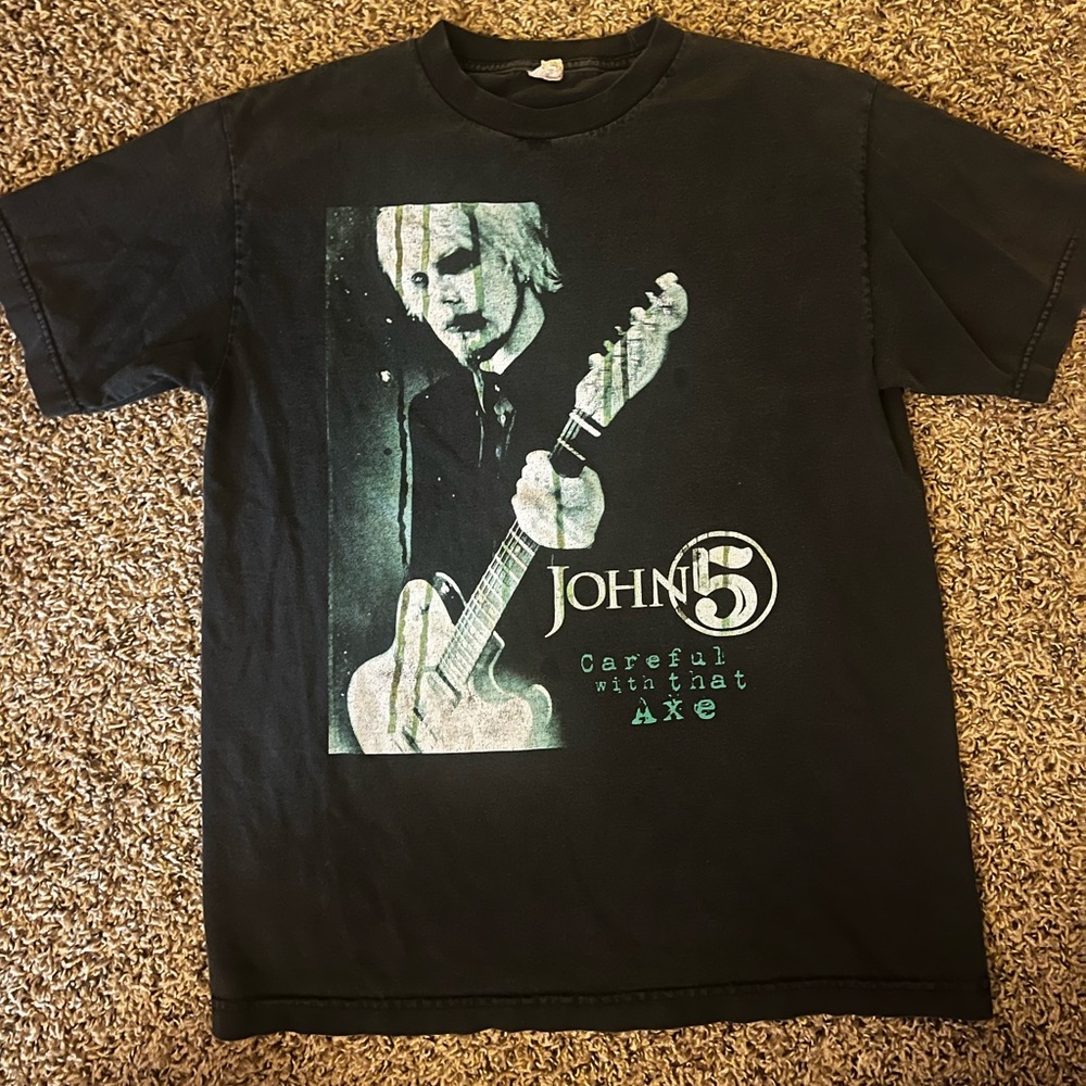 2015 JOHN 5 and the CREATURES "Careful with that Axe" Concert Tour (M) T-Shirt